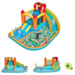 Château gonflable multifonctionnel avec souffleurtoboggan + trampoline + canon à eaua aire de jeux gonflablech ... Château gonflable multifonctionnel avec souffleurtoboggan + trampoline + canon à eaua aire de jeux gonflablech ...