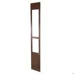 Chati�re pour animaux - duoku - cwm03 - lb - adapt�e aux portes coulissantes - hauteur r�glable - taille ...