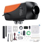 Chauffage  air diesel - duoku - 12 v 8 kw - contrle par application bluetooth - cran lcd - convient ...