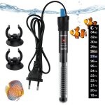 Chauffage daquarium 100w rglable 18 - 32 c chauffage en verre submersible pour rservoirs  poissons ...