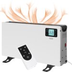 Chauffage convecteur - teesa - tsa8054 - 2000 w - minuterie 24h - mode antigel Chauffage convecteur - teesa - tsa8054 - 2000 w - minuterie 24h - mode antigel