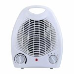 Chauffage dappoint electrique 2000w - ideal salle de bain - fonction chaud et ventilateur - chauffage ...