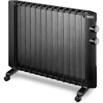 Chauffage lectrique panneau rayonnant - suteo - hmp 2000 - 2000w - noir