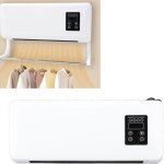 Chauffage mural �lectrique - xvx - 1500w - fonction refroidissement - porte - serviettes �tanche