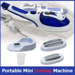 Chauffage rapide 3 en 1 mini fer � repasser: vaporeur portable et fer � repasser sec / humide pour les ...