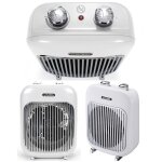 Chauffage soufflant - livoo - vintage - 2000w - salle de bains - protection ip21