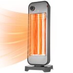 Chauffage dappoint 900w oscillant 120� radiateur tour �lectrique 2 niveaux 450 / 900w s�curit� anti - ...