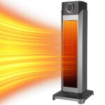 Chauffage tour d?appoint int�rieur ? radiateur �lectrique portable protection anti - surchauffe s�curit� ...