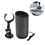Chauffage de voiture 150w 2 niveaux de température chauffage soufflant avec support rotatif 180 degrés ... Chauffage de voiture 150w 2 niveaux de température chauffage soufflant avec support rotatif 180 degrés ...