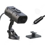 Chauffage de voiture 2 niveaux dsembuage et dgivrage chauffage soufflant avec support rotatif 360 degrs ...
