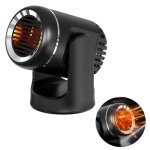 A chauffage de voiture chauffage instantan� 12v 120w rotation � 360 degr�s d�givrage rapide chauffage ...