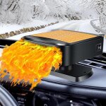 Chauffage de voiture portable 12v 200w 2 en 1 chauffage et refroidissement d�givreur de pare - briserotation ...