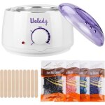 Chauffe cire Épilation à la cire chaude professionnelle 500ml wolady smart appareil à cire avec 4 sachets ... Chauffe cire Épilation à la cire chaude professionnelle 500ml wolady smart appareil à cire avec 4 sachets ...