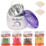 Chauffe cirekit dpilation pour chauffe - cire avec temprature rglable pour hommes et femmesmachine ...