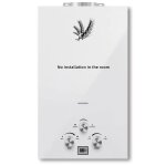 Chauffe eau 18l avec r�sistance non blind�36kwchauffe - eau portable sans r�servoirconvient pour le camping ...