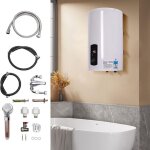 Chauffe - eau �lectrique � affichage num�rique vertical 50l eurom�tre (sans nombre de litres imprim�s) ...