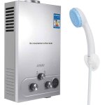 Chauffe - eau à gaz chauffe - eau au gaz propane gpl 6l avec kit de douche avec modes hiver et Été pour ... Chauffe - eau à gaz chauffe - eau au gaz propane gpl 6l avec kit de douche avec modes hiver et Été pour ...