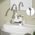 Chauffe - eau instantan� 220v 3000w �lectrique instantan�robinet mitigeur chaud&froid pour cuisine salle ...