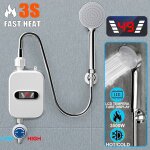 Chauffe eau instantané 3500w 220v mini chauffe eau electrique instantané avec affichage numérique pour ... Chauffe eau instantané 3500w 220v mini chauffe eau electrique instantané avec affichage numérique pour ...