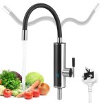 Chauffe - eau instantan lectrique 3000w 220v robinet chauffant - prise flexible lcd temprature - smart ...
