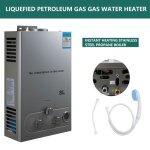 Chauffe - eau instantan� au gaz capacit� 8l puissance 16kw 2800 pa chauffe - eau propane butane affichage ...