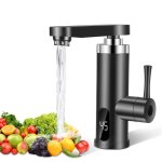 Chauffe eau instantan� intelligent universel robinet �lectrique avec indicateur de temp�rature led pour ...