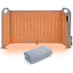 Chauffe - pieds - underscore - pliable �lectrique 285w - 8 niveaux de chaleur - minuterie 1 - 9h - grande ...