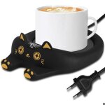 Chauffe - tasse lectrique mignonne forme chat temprature  3 niveaux pour caf et th