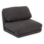 Chauffeuse marza gris ardoise 209x78cm - atmosphera createur dinterieur Chauffeuse marza gris ardoise 209x78cm - atmosphera createur dinterieur