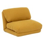 Chauffeuse 1 place marza jaune moutarde - atmosphera - relaxation - tissu - confort moelleux Chauffeuse 1 place marza jaune moutarde - atmosphera - relaxation - tissu - confort moelleux