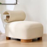 Chauffeuse 1 place avec niche pour chat int�gr�e canap� futon convivial pour animauxfauteuil 1 place ...