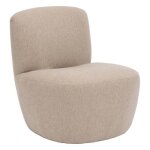 Chauffeuse leone beige - atmosphera createur d'interieur - beige Chauffeuse leone beige - atmosphera createur d'interieur - beige
