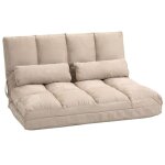 Chauffeuse homcom matelas dappoint pliant - fauteuil convertible - inclinaison dossier rglable 14 positions ...