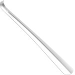 Chausse pied m�tal - 1 pcs long 42cm manche ergonomique adulte senior - argent aucuneary