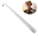 Chausse - pied télescopique en métal à long manche de 58 cm portable Chausse - pied télescopique en métal à long manche de 58 cm portable