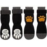 Chaussettes antidrapantes pour chiens 2 paires souples et rglables protection des pattes chaussettes ...