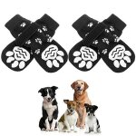 Chaussettes antidérapantes pour chien avec sangles réglables idéales pour intérieur et sols glissants ... Chaussettes antidérapantes pour chien avec sangles réglables idéales pour intérieur et sols glissants ...