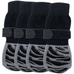 Chaussettes antidrapantes pour chien pour trottoir chaud / froid bottes double face pour chien et protge ...