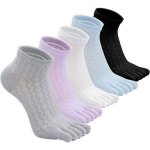 Chaussettes  doigts femme chaussettes avec orteilsconfortables respirantes antibacteriennes eu 35 - ...