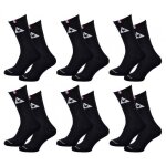 Chaussettes homme le coq sportif pack de 6 9354 noir
