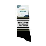 Chaussettes noires meilleur parrain
