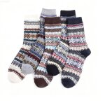 Chaussettes randonne laine mrinos - 1 ensemble thermiques professionnelles hiver chaudes paisses douces ...