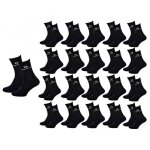 Chaussettes sport sergio tacchini - pack de 20 paires + 1 gratuit 0732x21 noir