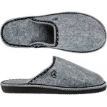 Chaussons - estro - f14 - pantoufles en feutre - confortables et antidérapantes - hiver homme Chaussons - estro - f14 - pantoufles en feutre - confortables et antidérapantes - hiver homme