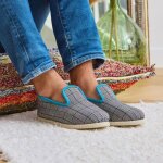 Chaussons galloway - bleu - homme