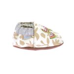 Chaussons - robeez - graphic fruit - 100% cuir - confort optimal - fille