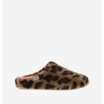 Chaussons - victoria - leopardo - beige - femme - confort et style