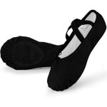 Chaussure de ballet toile classique danse chaussures pilates yoga gymnastique chaussons split plate pour ...