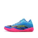 Chaussures de baskets bleu / rose homme puma stewie 3