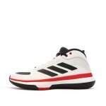 Chaussures de basketball - adidas - bounce legends - blanc / rouge - homme - tige synthtique